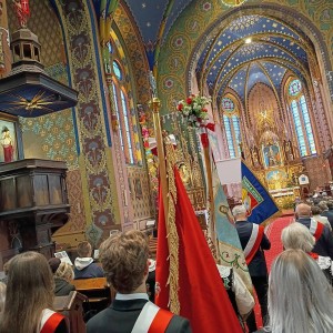 Udział pocztu sztandarowego w obchodach 87. rocznicy agresji ZSRR na Polskę